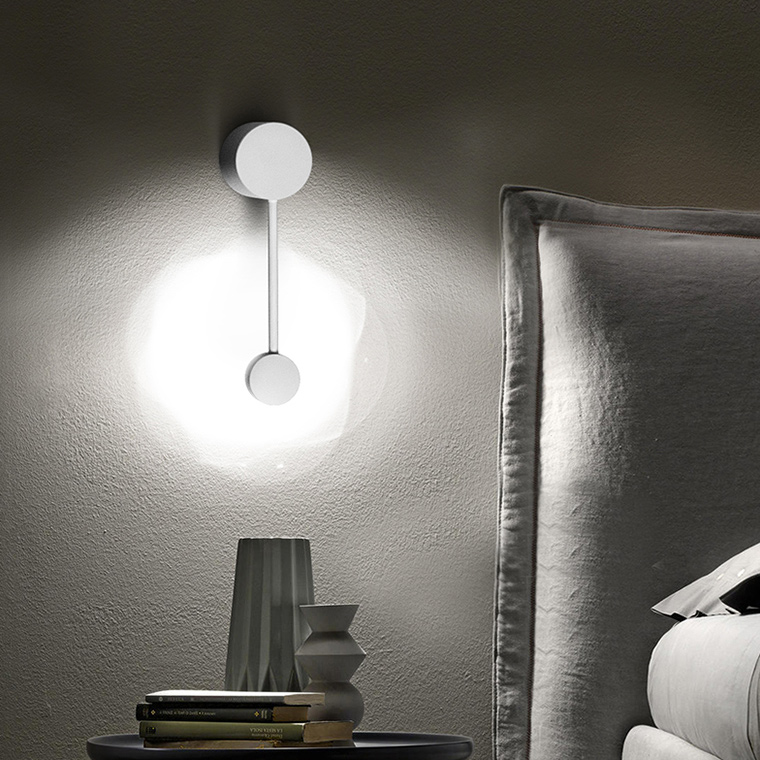 Бра Via Pin Wall L41,5 White by ImperiumLoft