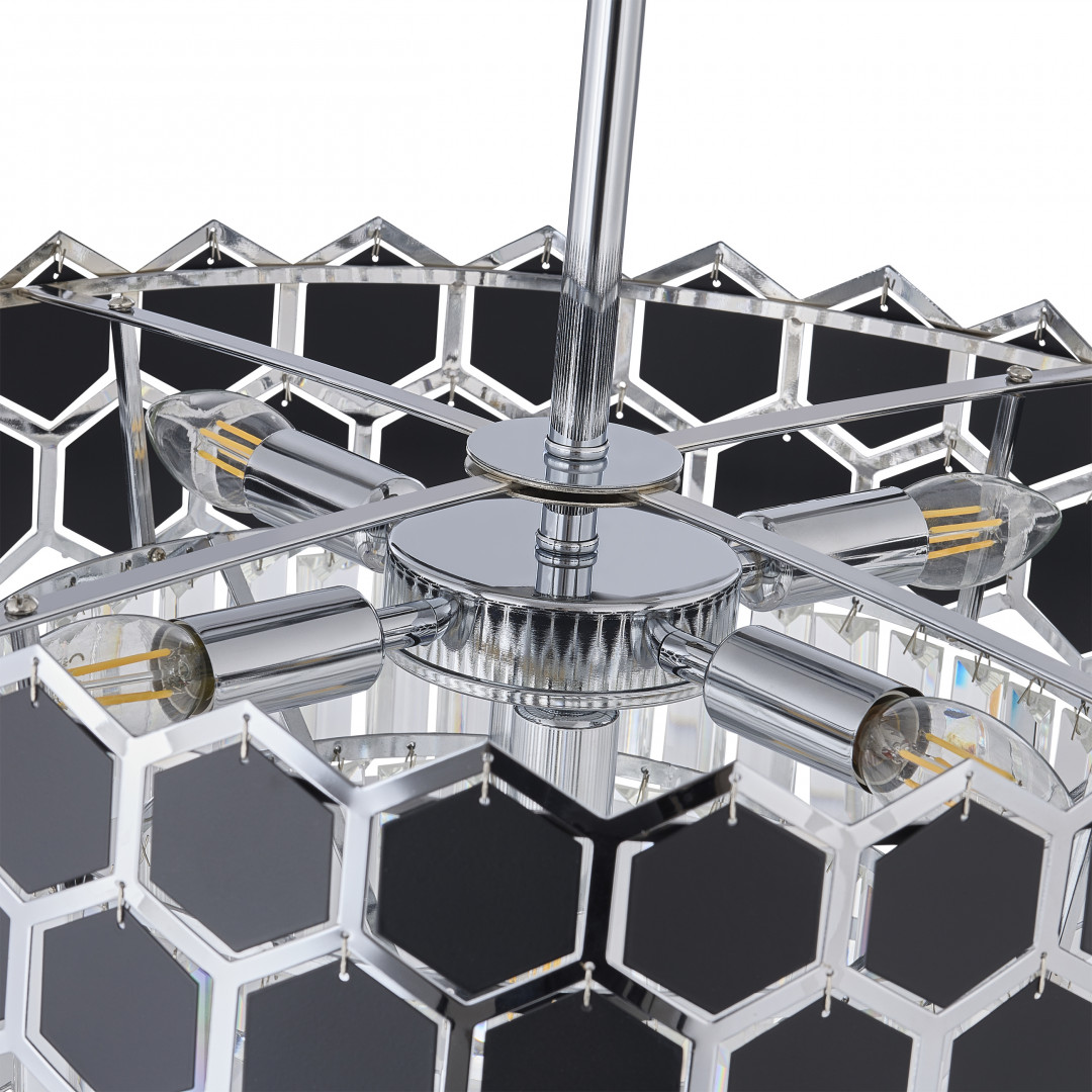 Люстра 375009/4+2/300/480 CR Arte Milano