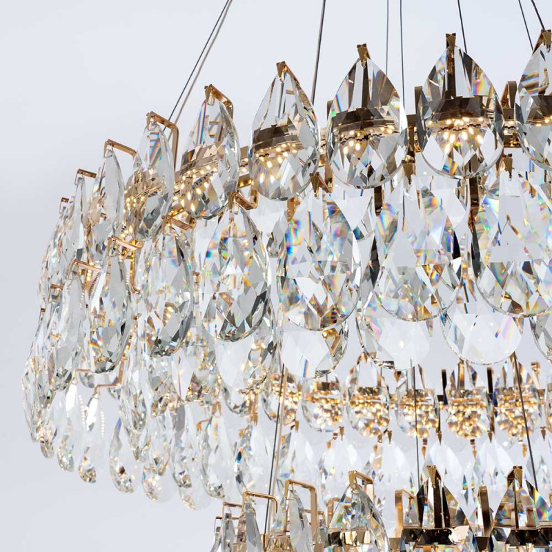 Каскадная люстра MODELUX ML.6900.800P GD