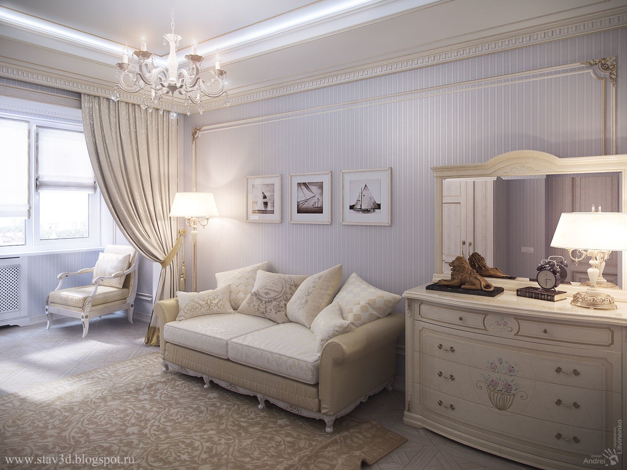 Люстра Maytoni ARM245-06-W