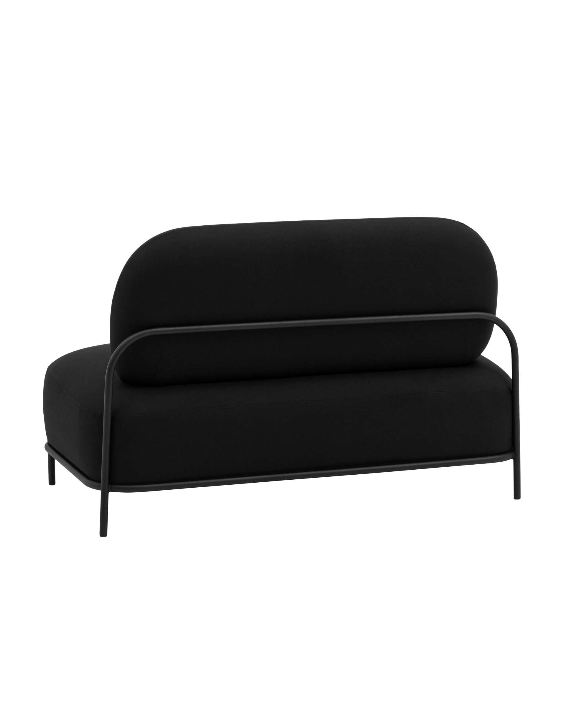 Диван Стоун рогожка черный Stool Group
