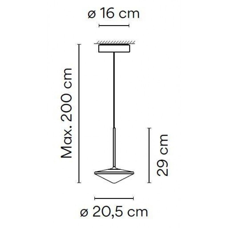 ПОДВЕСНОЙ СВЕТИЛЬНИК  VIBIA Tempo 5774