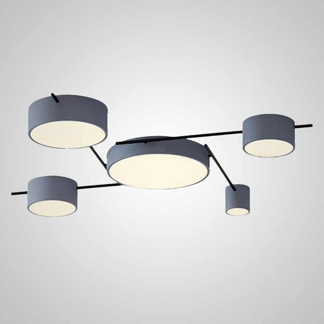 Потолочная люстра CHUTE E Grey by ImperiumLoft