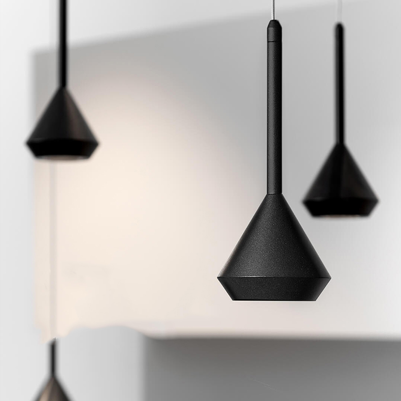 Подвесной светильник GIAN Black 3000К by ImperiumLoft