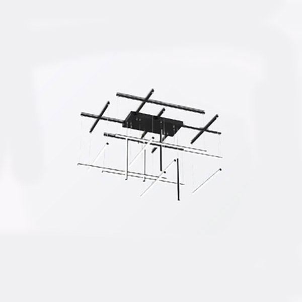 Потолочная люстра INLET B Rose Gold by ImperiumLoft