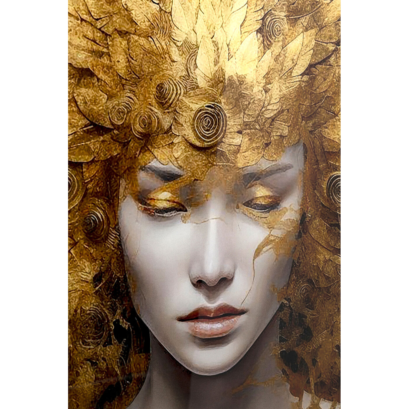 Картина стеклянная Muse Celestial 120x80cm KARE 57677