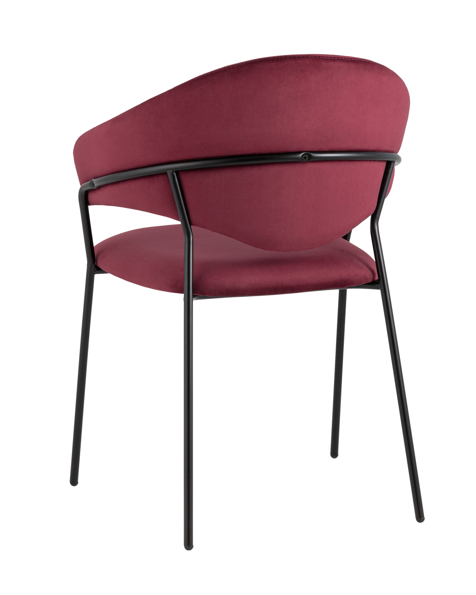 Стул Алексис велюр винный Stool Group