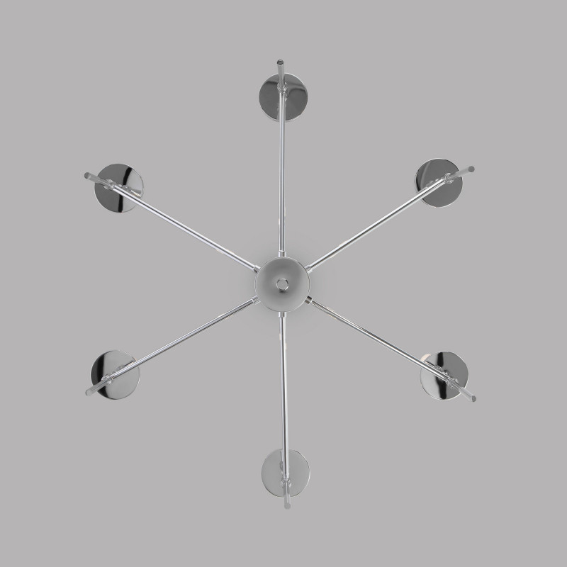 Люстра на штанге Eurosvet 60142/6 хром