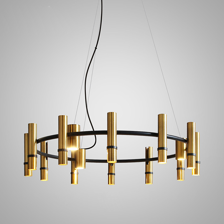 Подвесная кольцевая люстра REACT R D80 by ImperiumLoft