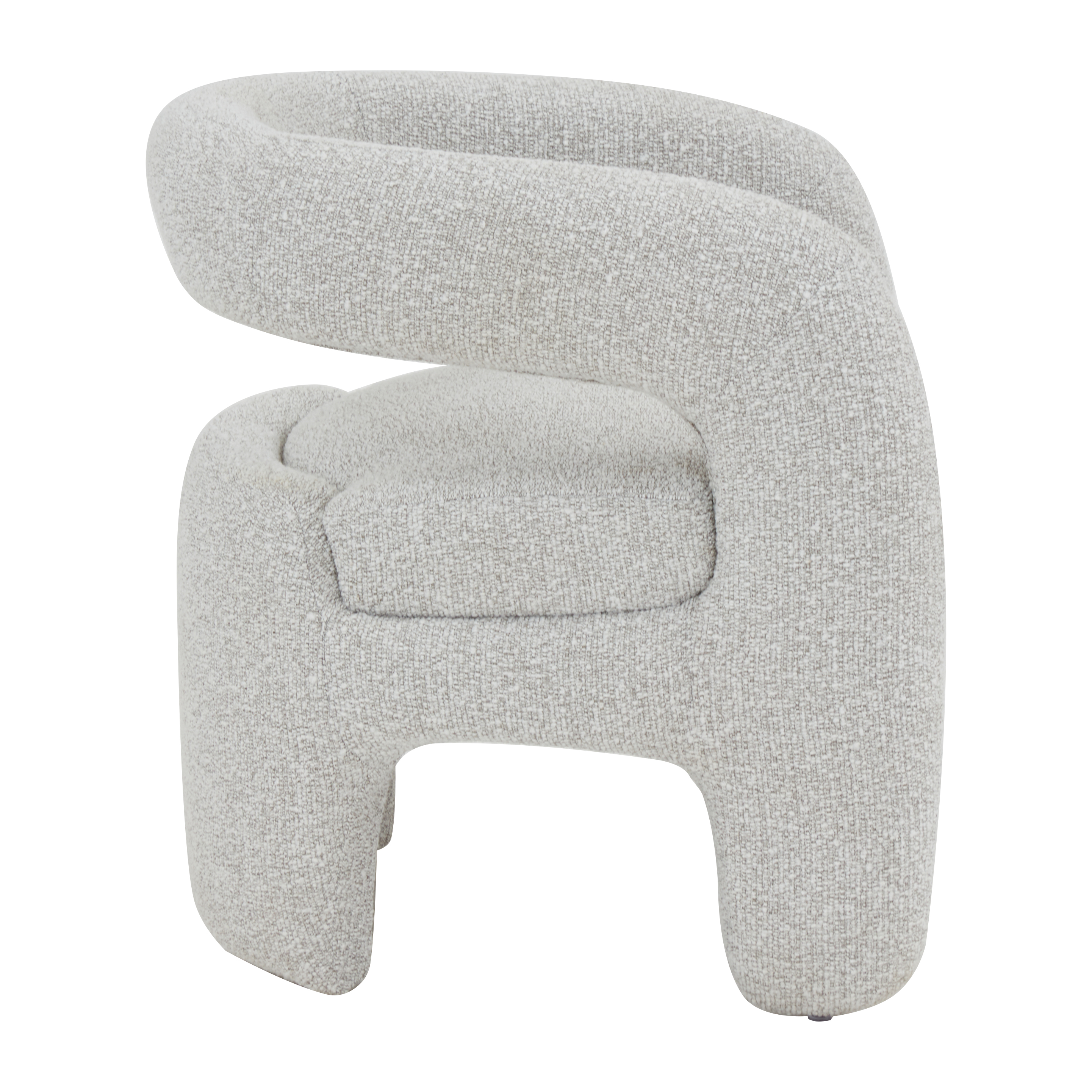 Кресло лаунж Bones жемчужный Stool Group