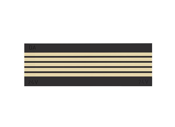 Декоративная плата для магнитного шинопровода Donolux Short Plate DLMX Black Sp