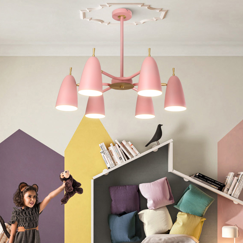 Люстра на штанге PINNACLE D70 Yellow by ImperiumLoft