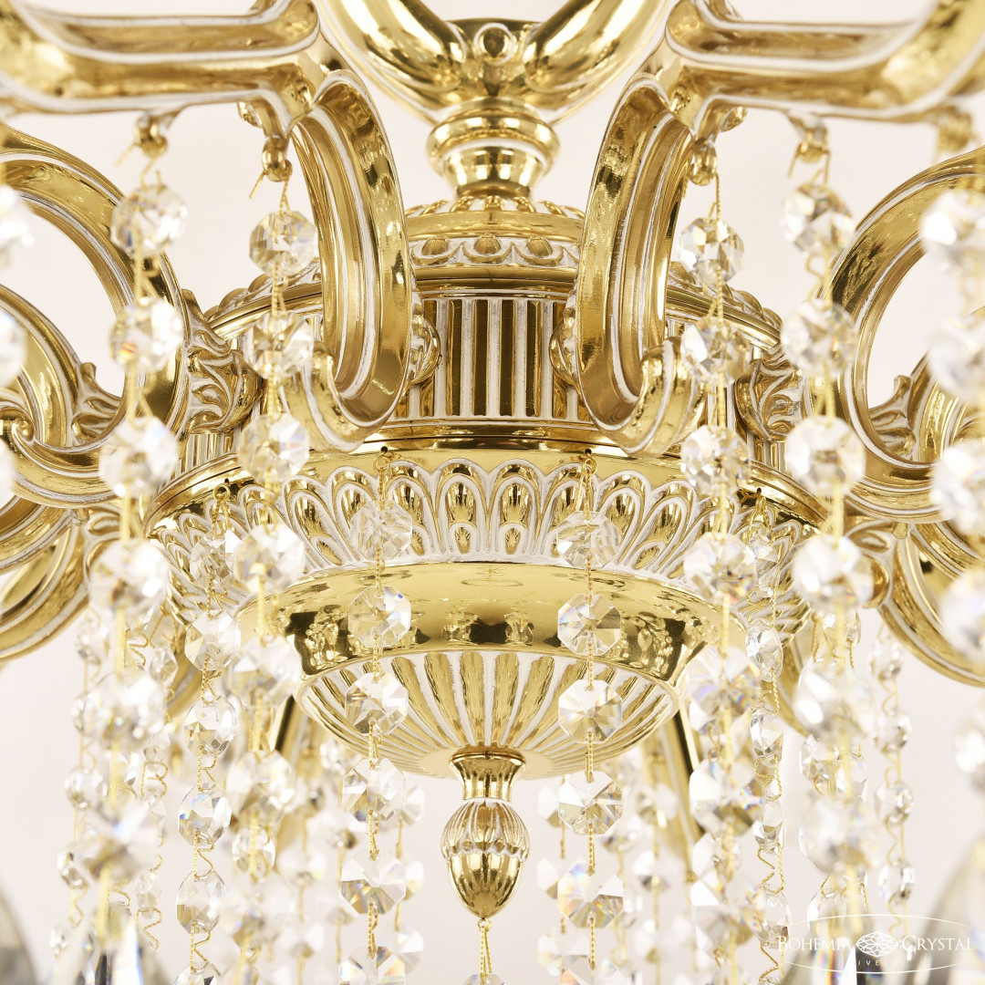 Люстра бронзовая 75302/12/250 A GW Bohemia Ivele Crystal