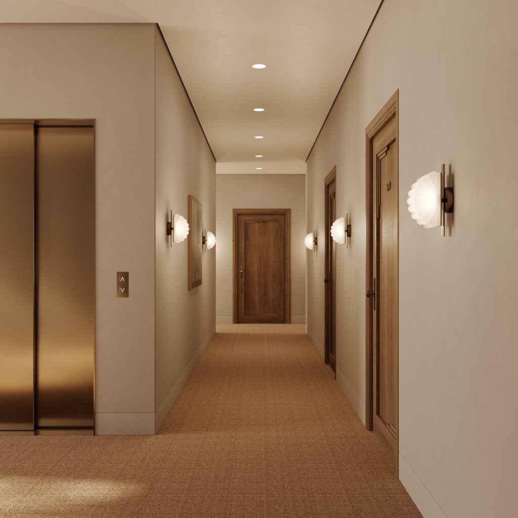 Настенный светильник Gina золотой металл Aromas del Campo