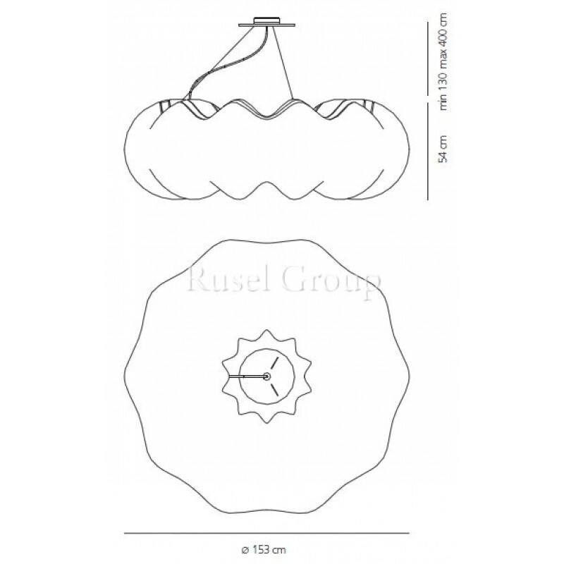 Подвесной светильник Artemide NUBOLI