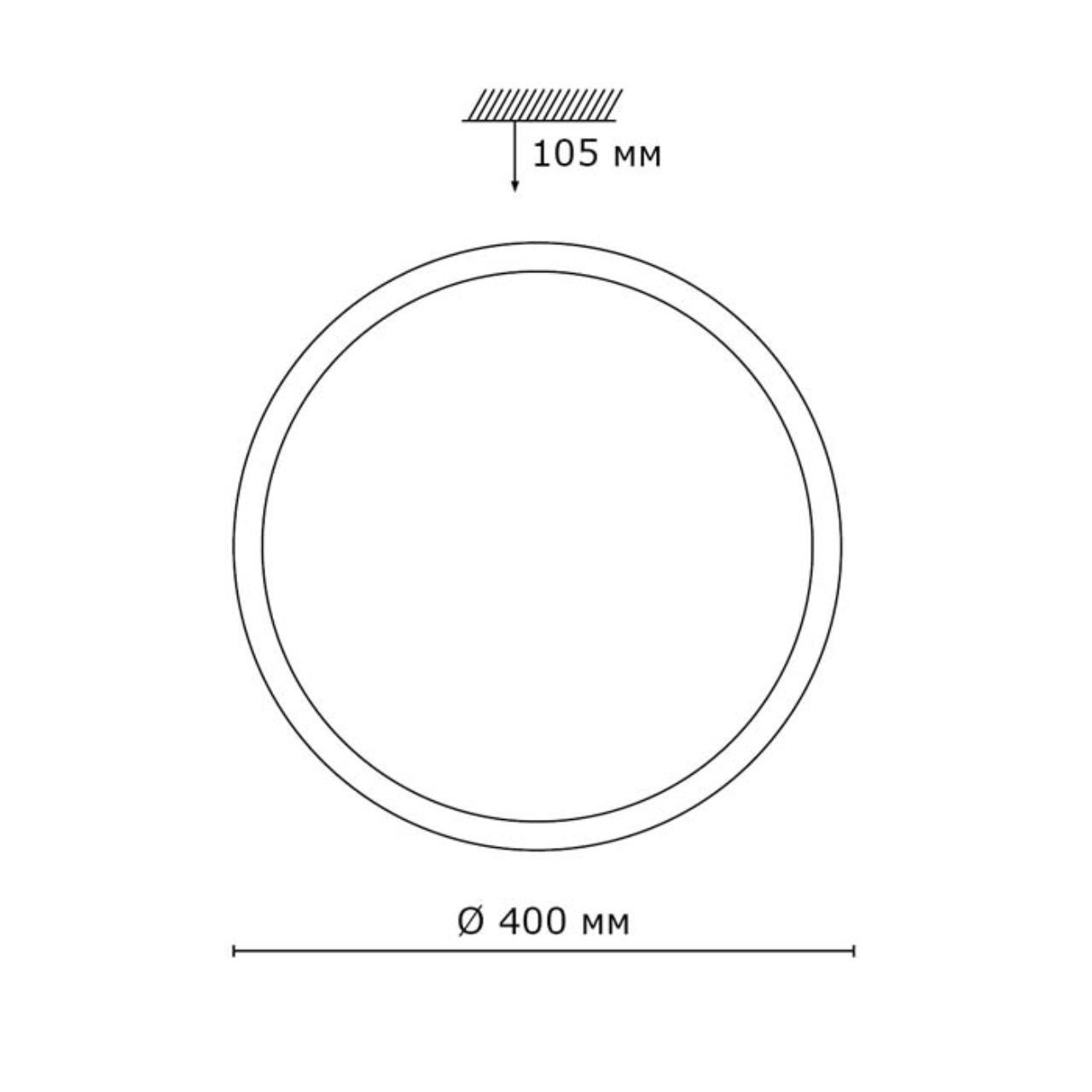Настенно-потолочный светильник Sonex 2015/E