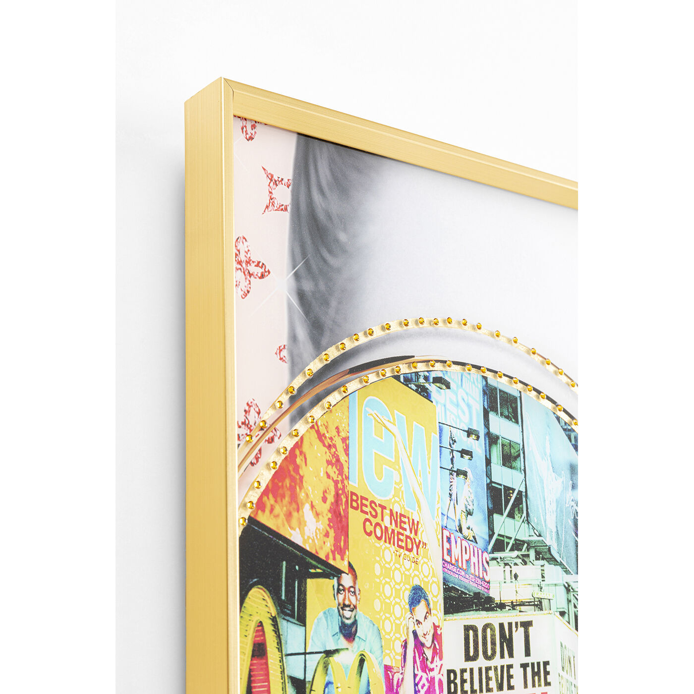 Картина в раме Times Square View 80x80 см KARE 56413