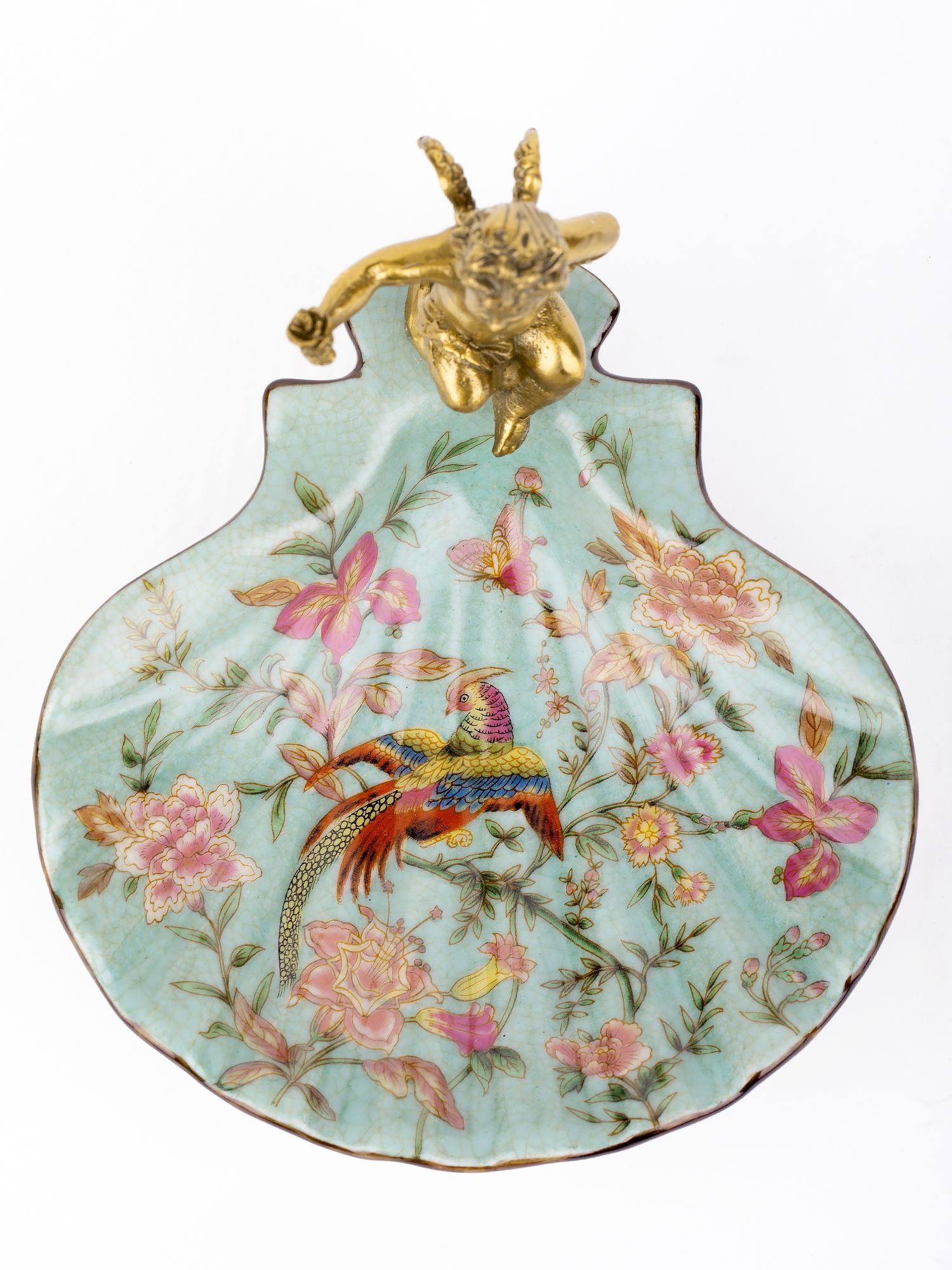 Блюдо с ангелом Glasar 31G2570/C562C/HLD1533