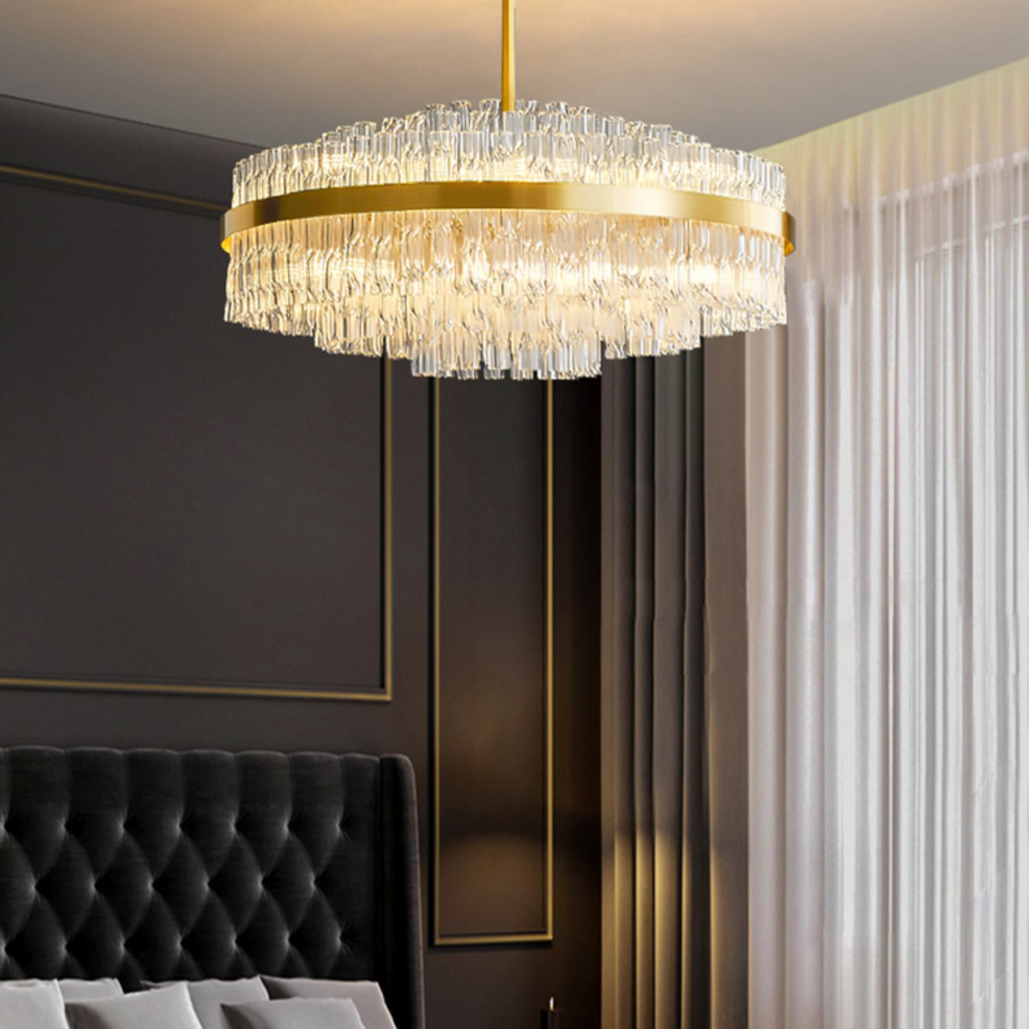 Потолочная люстра PONTIAN D100 by ImperiumLoft