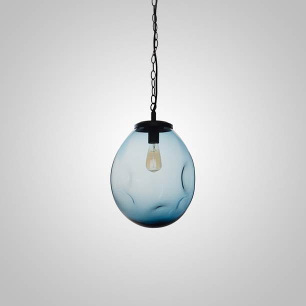 Подвесной светильник GLASSBALL 4 B Blue by ImperiumLoft