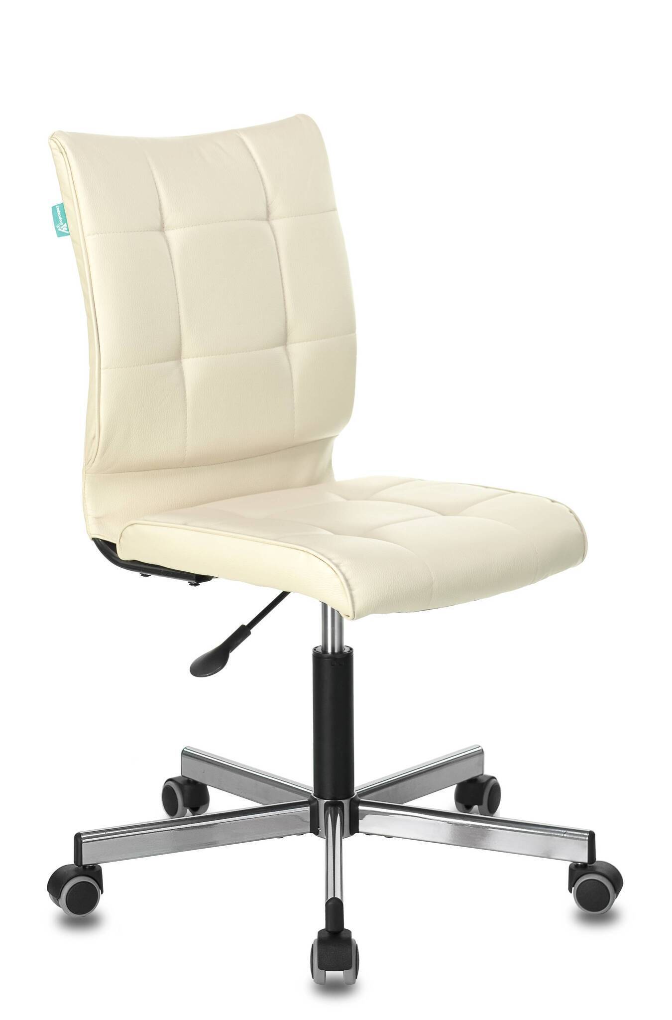 Кресло Бюрократ CH-330M/BEIGE без подлокотников бежевый искусственная кожа крестовина металл Stool Group