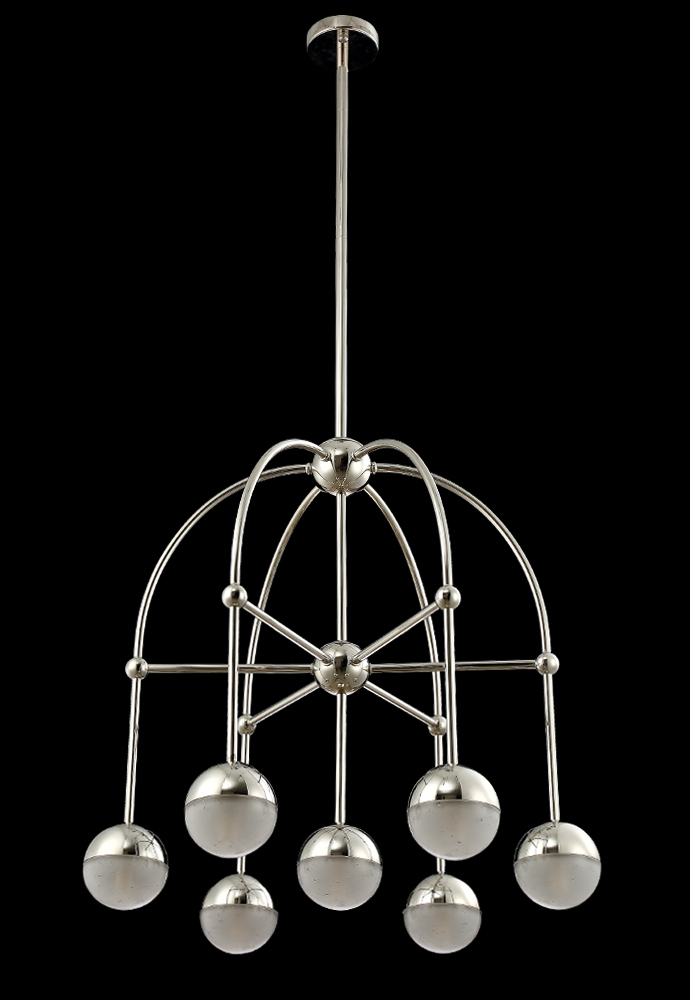 Люстра Crystal Lux TRUENA SP-PL6+1 NICKEL