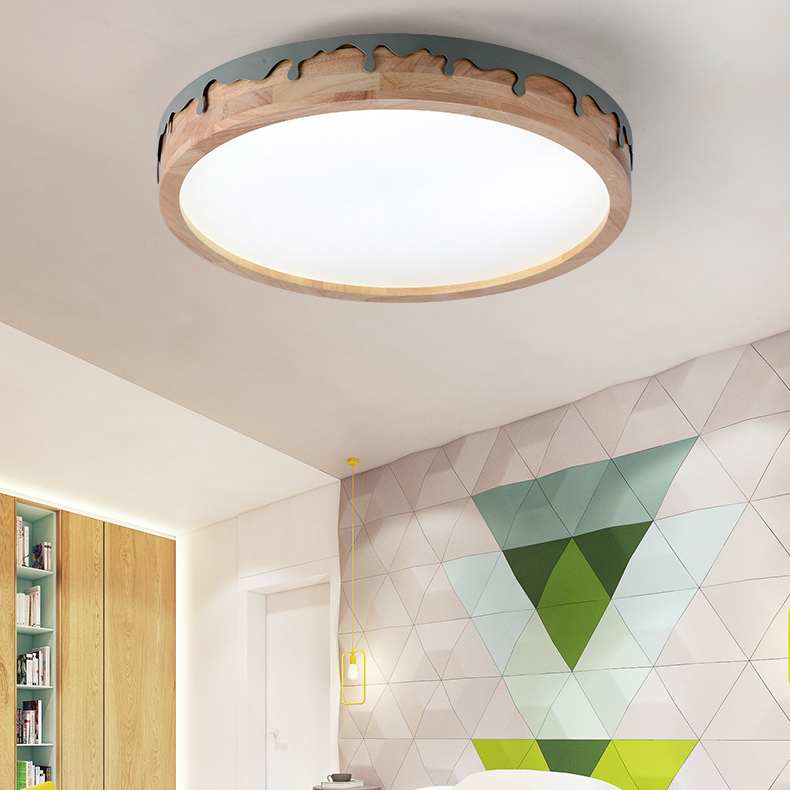 Потолочный светильник DROPLAP D62 Gray Green by ImperiumLoft