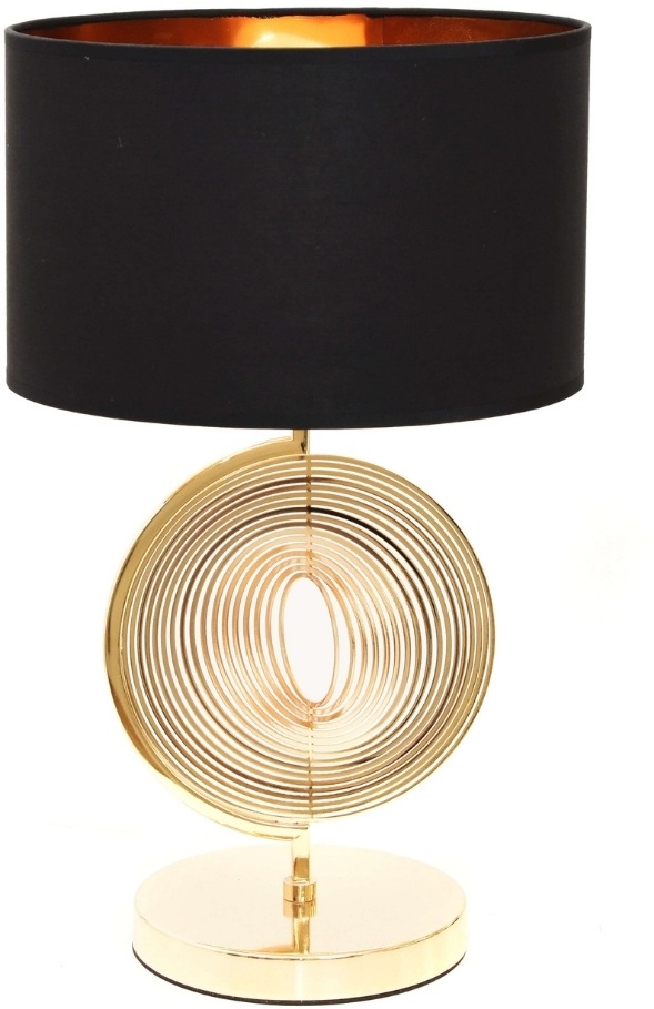 Интерьерная настольная лампа Lumina Deco LDT 5532 F.GD+BK