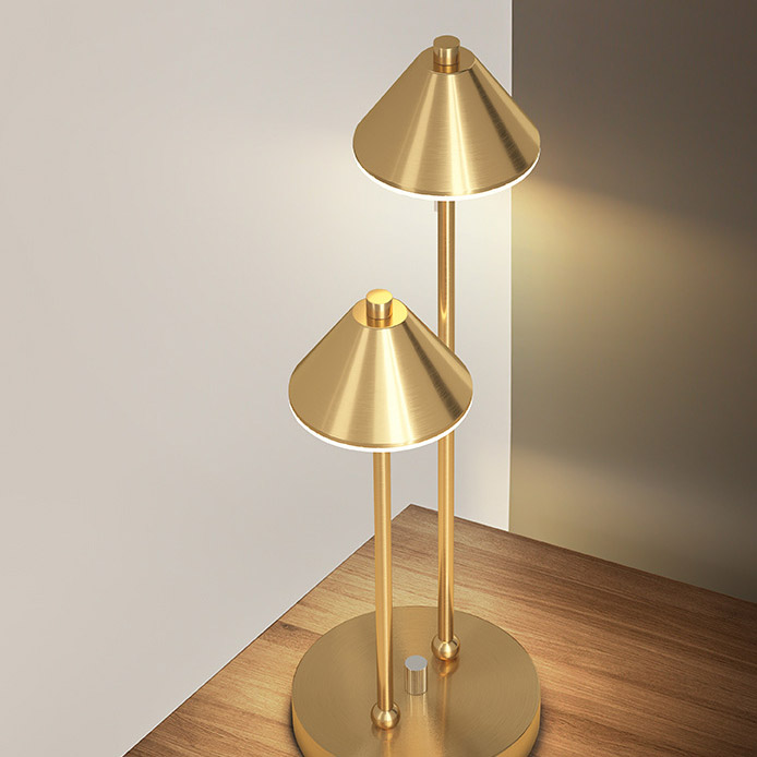 Настольная лампа GENRE TAB Brass by ImperiumLoft