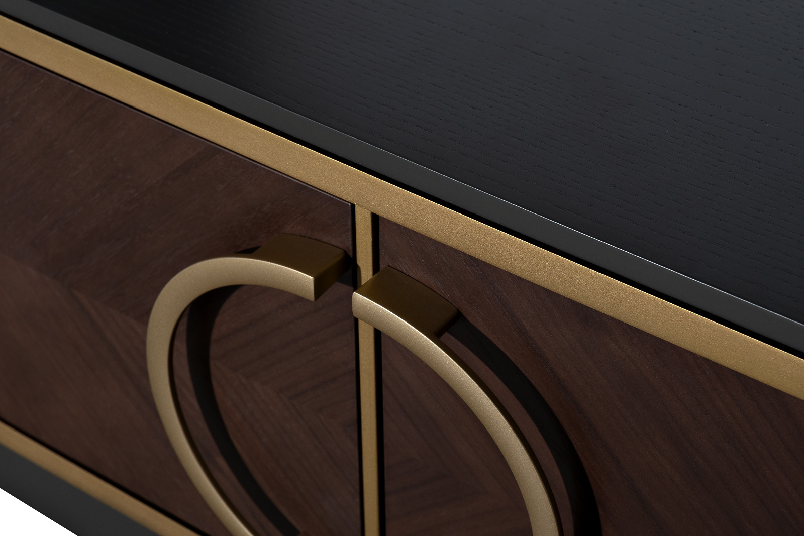 Консоль шпон 2 ящика 120*80*35 Garda Decor 151SV-10002