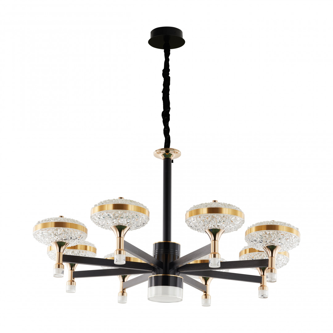 Люстра светодиодная 273059/8 BK/GD Arte Milano