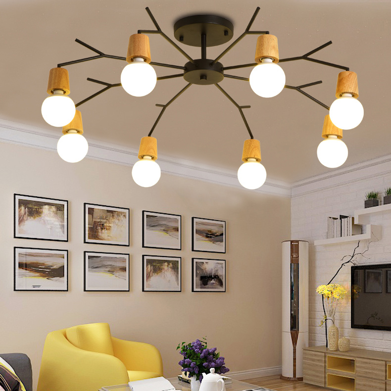 Люстра на штанге LES L5 White by ImperiumLoft