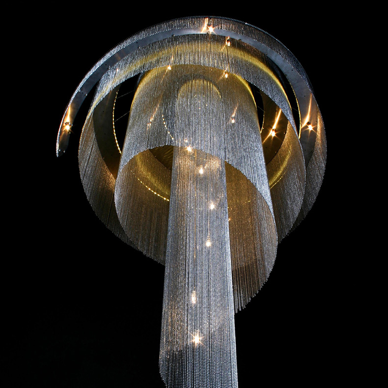 Подвесная люстра CONCORDIA GOLD D80 Chrome by ImperiumLoft