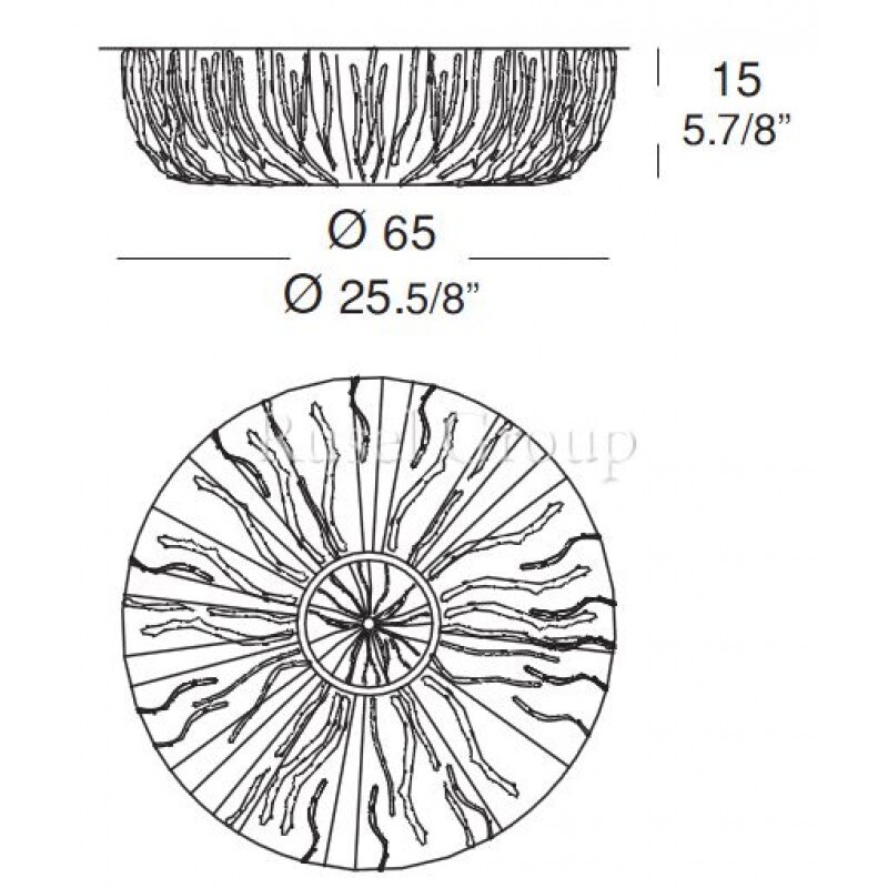 Потолочный светильник Leucos CAMPIELLO PL65 (GALLERY)
