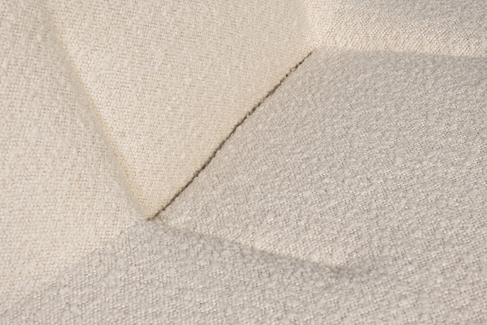 Кресло без подлокотников букле бежевое Garda Decor 58DB-19290