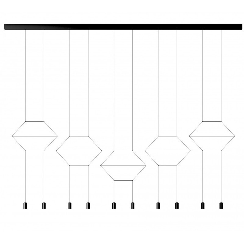 ПОДВЕСНОЙ СВЕТИЛЬНИК  VIBIA Wireflow Lineal 0332