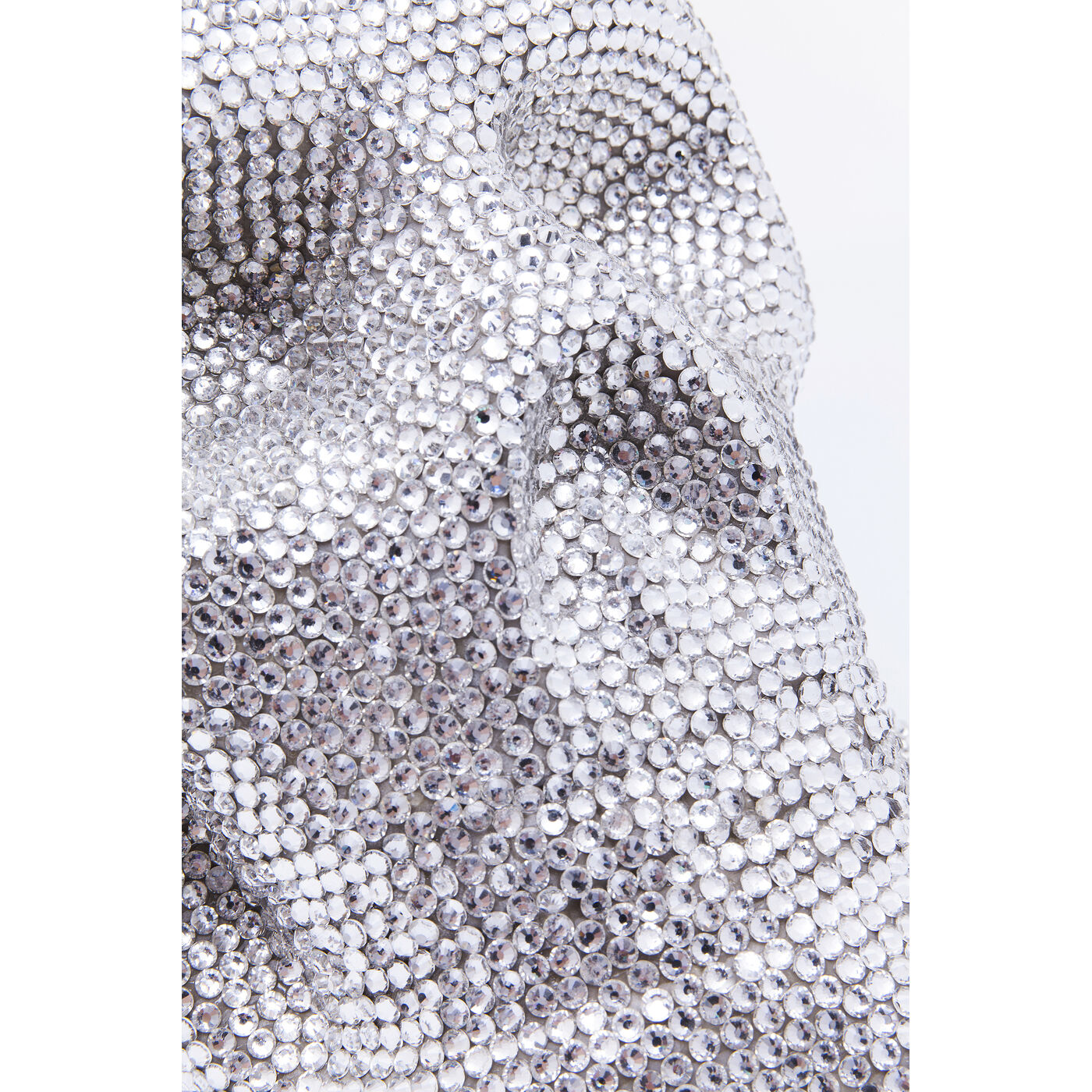 Фигура декоративная Crystal Skull Silver Small KARE 61636