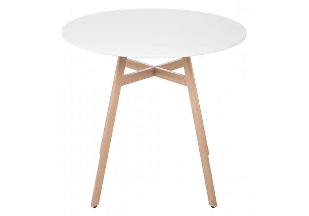 Стол Woodville Skandi 80 белый 11709