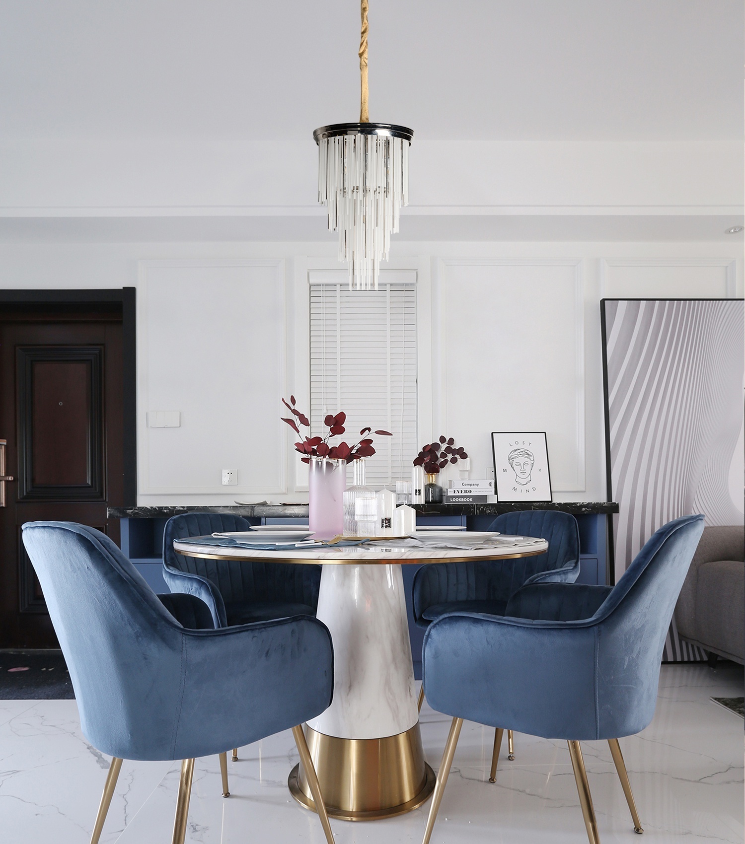 Люстра Delight Collection BRCH9122-5 chrome