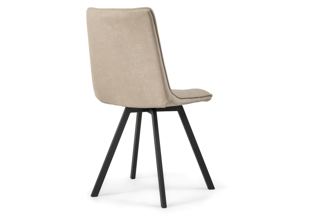 Стул Woodville Летисия бежевый / черный 491330