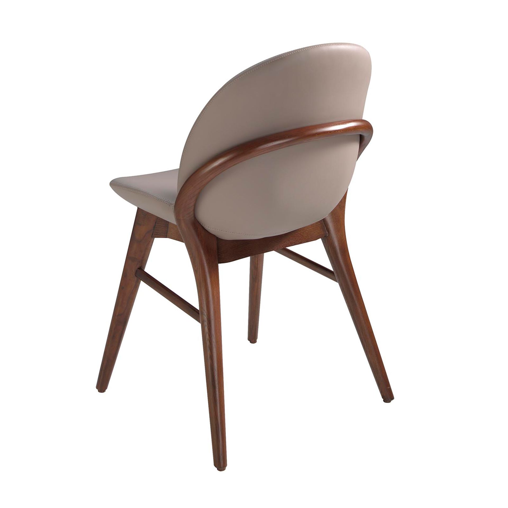 Стул CH19058/4107 с обивкой из экокожи и каркасом из массива ясеня Angel Cerda