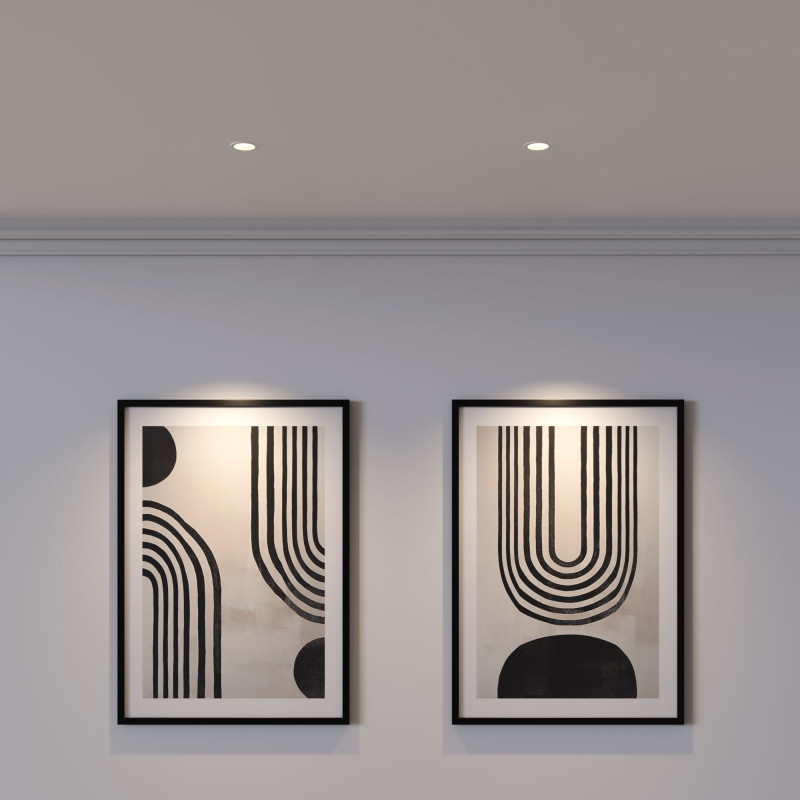 Встраиваемый светильник Elektrostandard 25059/01 белый