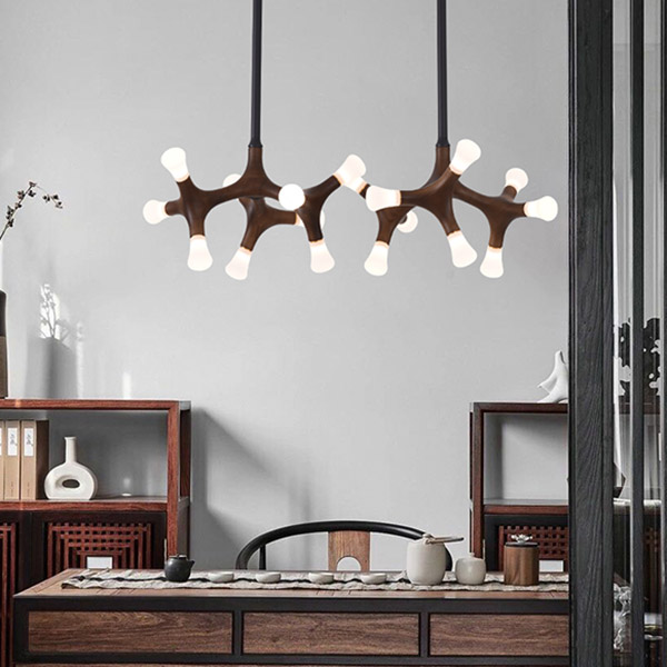 Потолочный светильник SANTANA L27 Light brown by ImperiumLoft