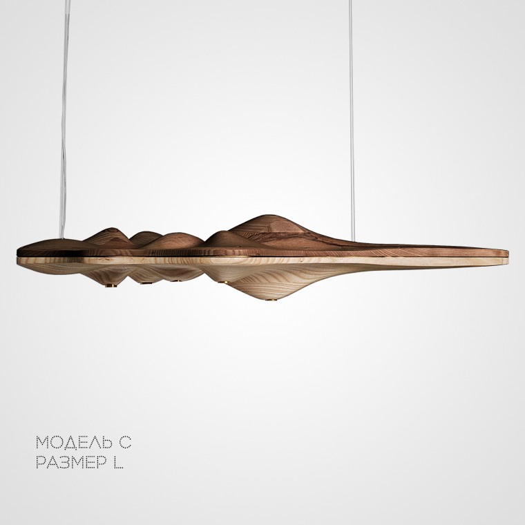 Подвесная люстра HILLS L120 C by ImperiumLoft