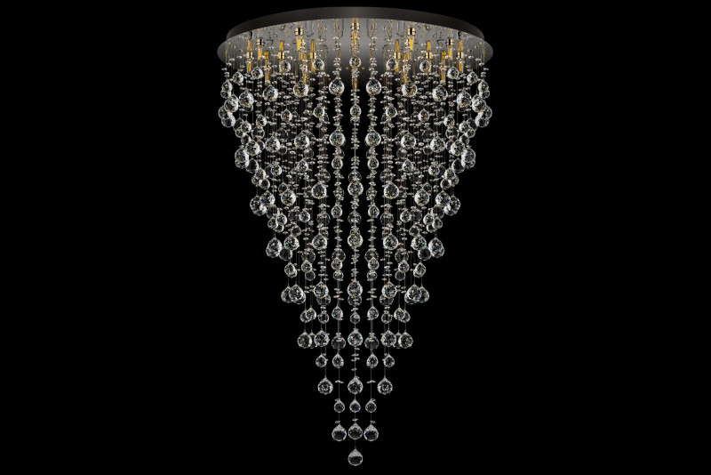 Каскадная люстра Arti Lampadari Flusso H 1.4.80.615 N