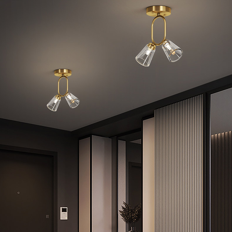 Потолочный светильник ADRIELL CH Brass by ImperiumLoft