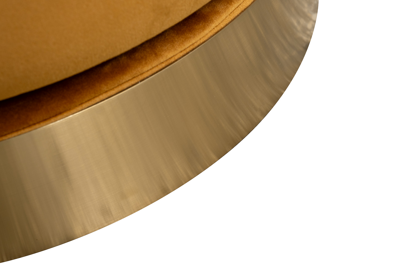 Кресло Napoli вращающееся велюровое с принтом Garda Decor Napoli-Pad31+ Lattice ORANG