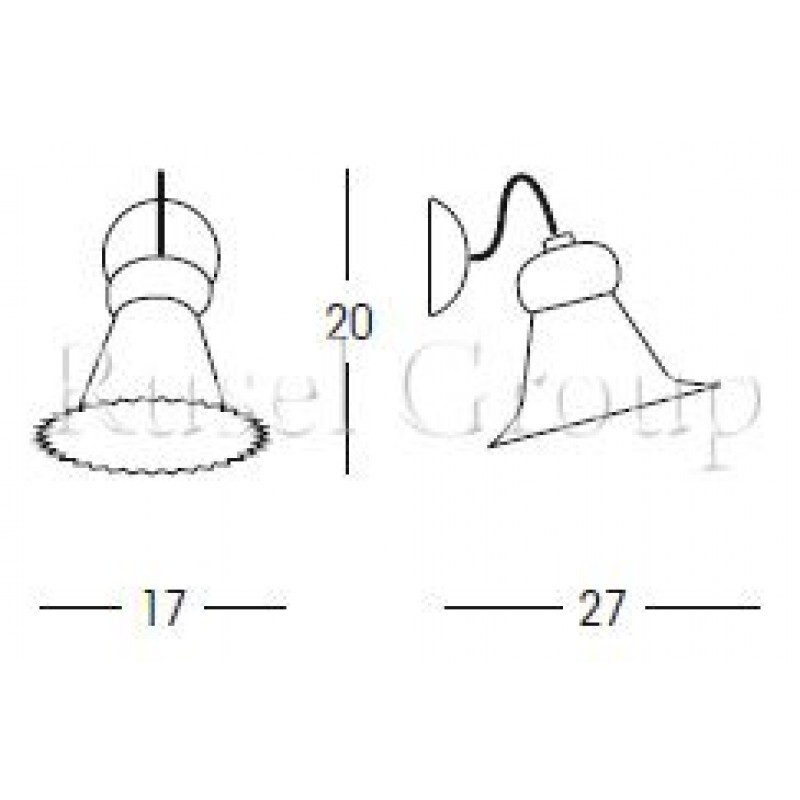 Настенный светильник Linea Light Mami 2655