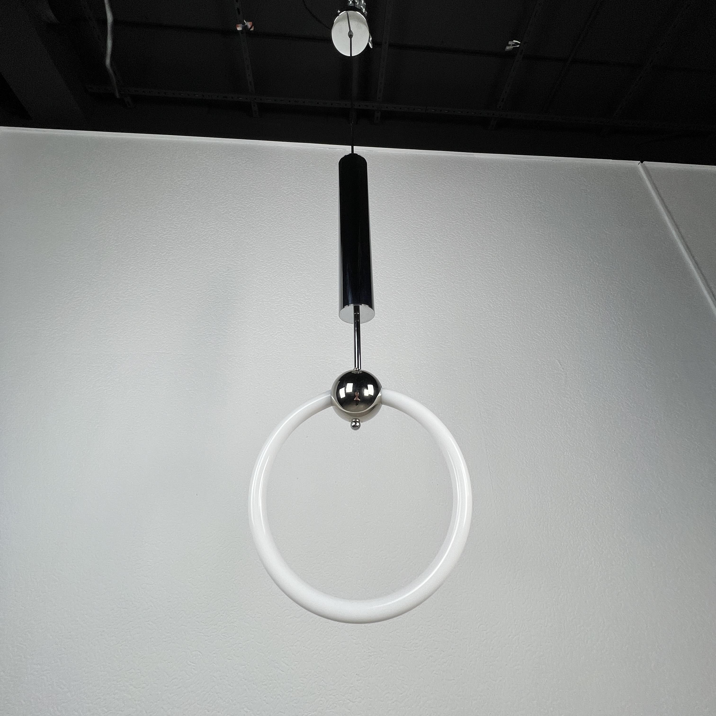 Подвесной Светильник Ring L D30 Серебро By Imperiumloft
