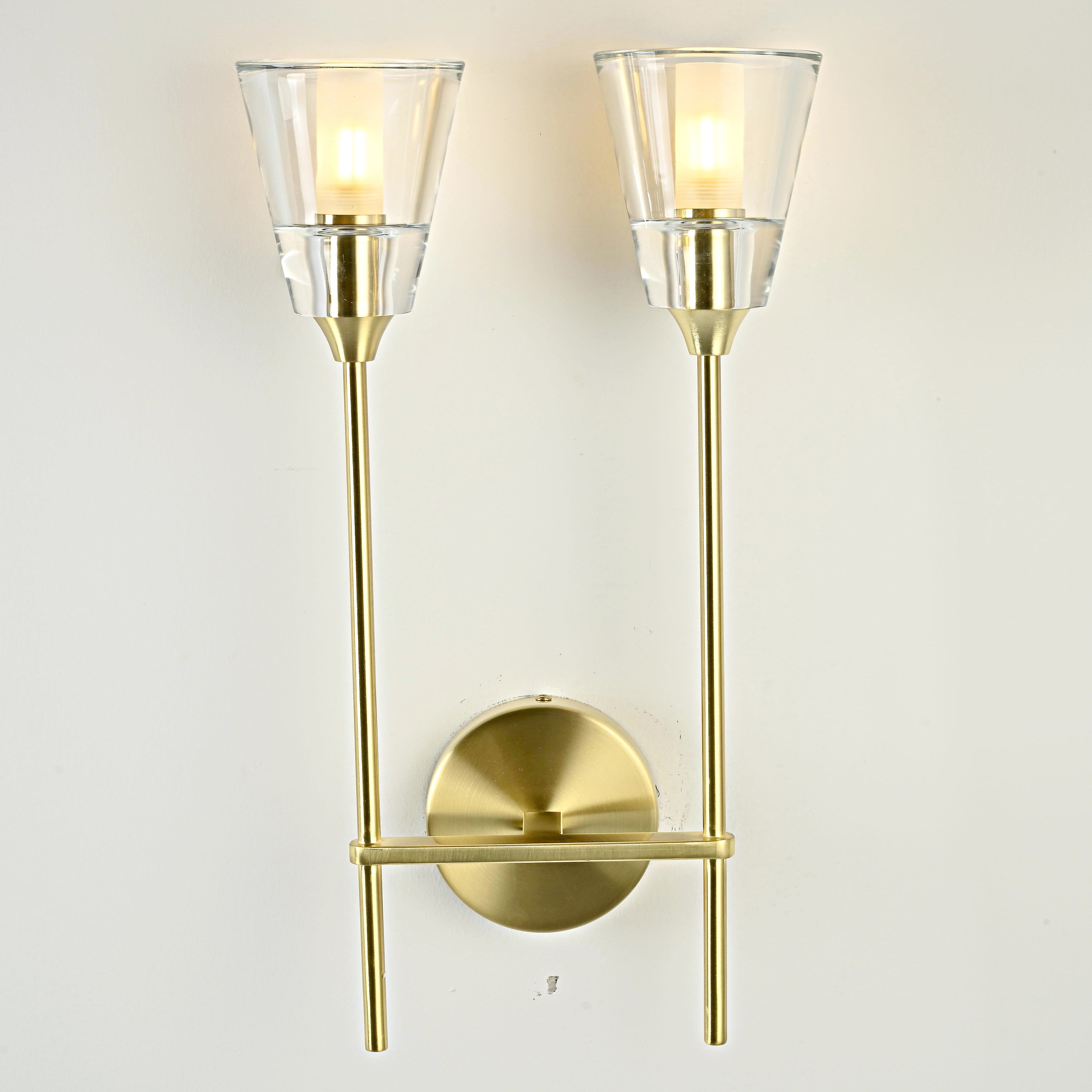 Бра Rh Torche De Verre Double Wall Lamp By Imperiumloft